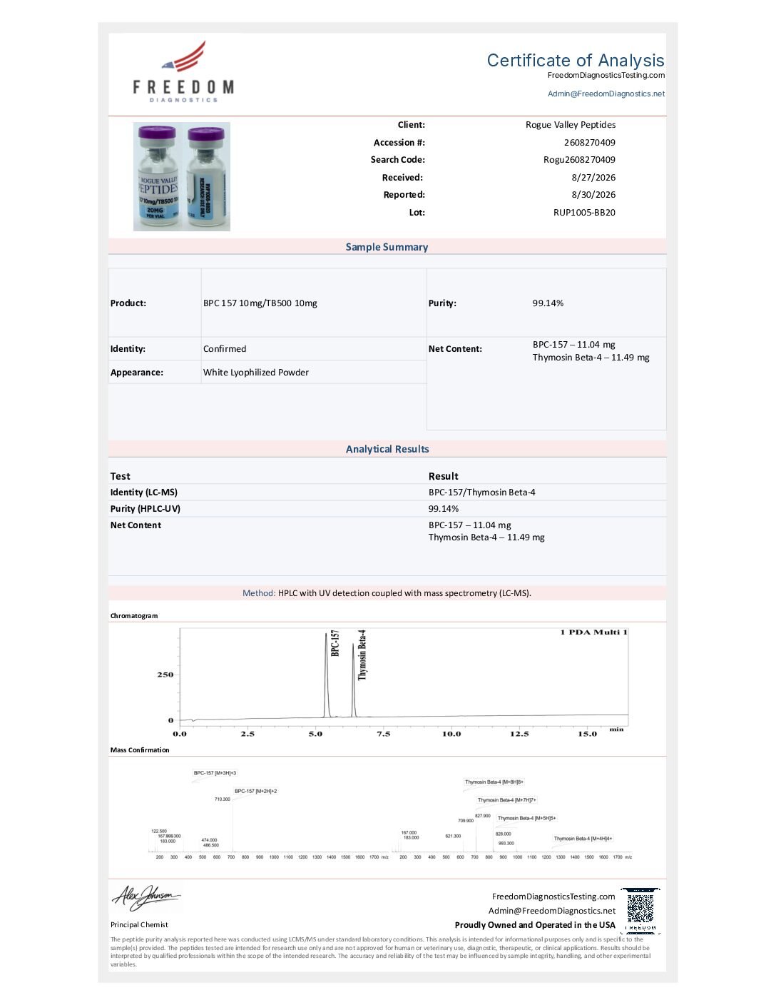 BPC-157 10MG + TB500 10MG - Image 3